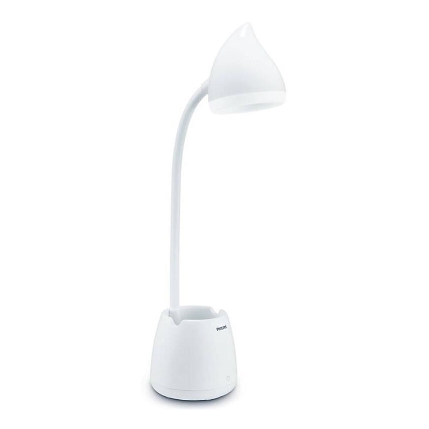 Philips - Dimmbare LED-Tischleuchte mit Touch-Funktion HAT LED/4,5W/5V 1800 mAh 3000/4000/5700K CRI 90