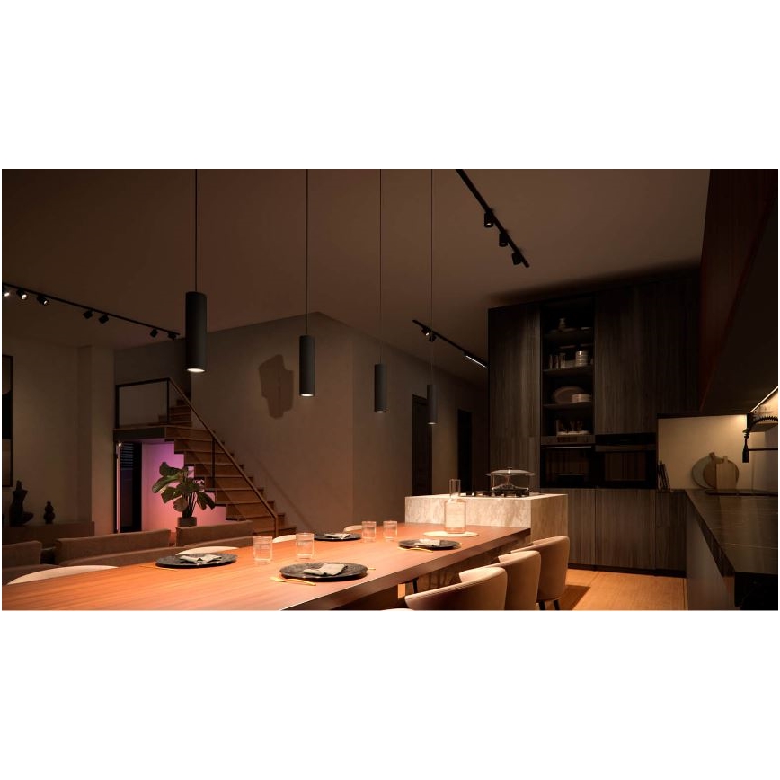 Philips - Dimmbarer LED RGB-Hängekronleuchter für Schienensystem Hue PERIFO LED RGB/5,2W/24V 2000-6500K