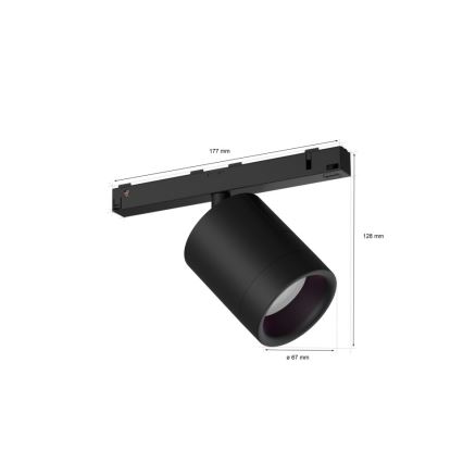 Philips - Dimmbarer LED-RGB-Strahler für Schienensystem Hue PERIFO LED/5,2W/24V 2000-6500K