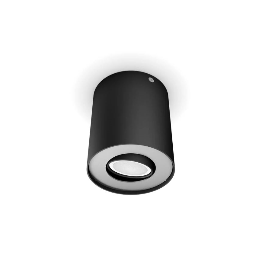 Philips - Dimmbarer LED-Strahler Hue PILLAR 1xGU10/4,2W/230V 2200-6500K + Fernbedienung schwarz