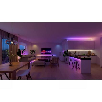 Philips - dimmbarer LED-RGBW-Streifen Hue ESSENTIAL White And Color Ambiance 10m LED/27,2W/230V 2200-6500K