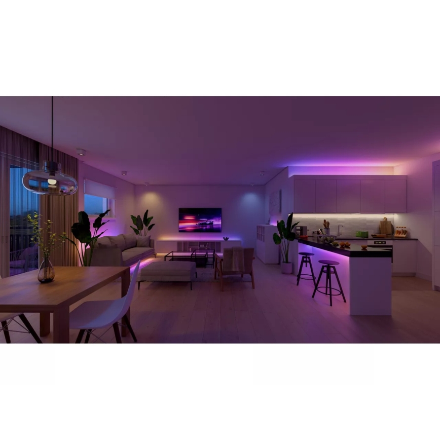 Philips - dimmbarer LED-RGBW-Streifen Hue ESSENTIAL White And Color Ambiance 10m LED/27,2W/230V 2200-6500K