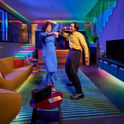Philips - LED RGBIC Dimmbarer LED-Streifen SMART NEON FLEX 10m LED/45W/230V 2700-6500K Wi-Fi