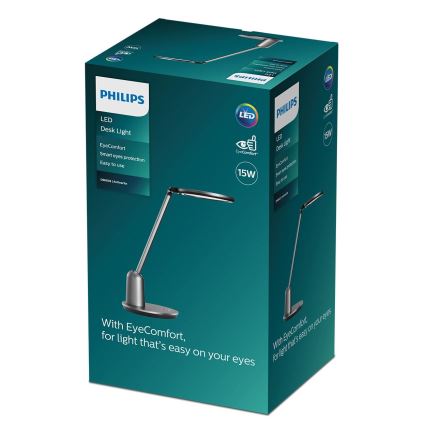 Philips - LED dimmbare Touch-Tischlampe EINSTEIN SCENE SWITCH LED/15W/230V 2800/4000/5100K CRI94