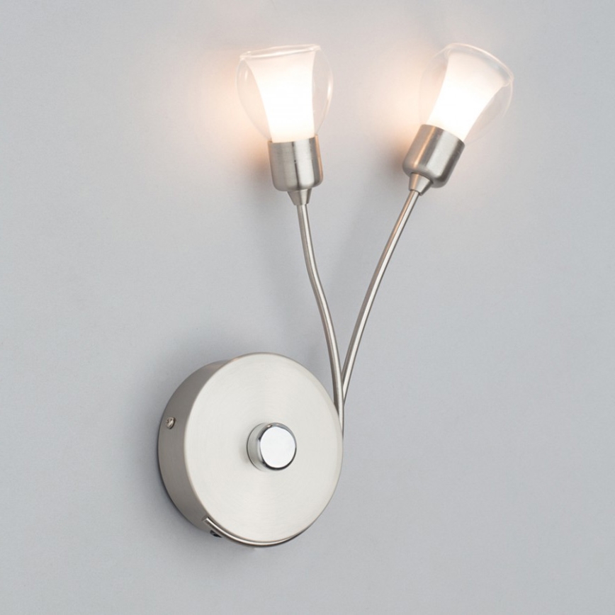 Philips Eseo 37032/17/13 - Wandleuchte DURABO 2xG9/40W chrom/ matt