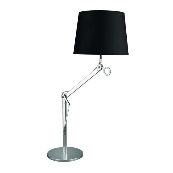 Philips Eseo 37969/30/13 - Tischlampe  BREVI 1xE27/60W schwarz