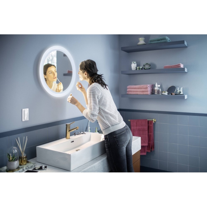 Philips - LED dimmbares Badezimmerspiegel Hue ADORE LED/27W/230V + Fernbedienung IP44