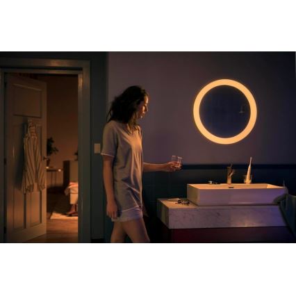 Philips - LED dimmbares Badezimmerspiegel Hue ADORE LED/27W/230V + Fernbedienung IP44