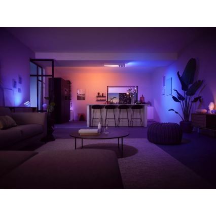Philips - LED RGBW dimmbares Einbauleuchte Hue CENTRIS 3xGU10/4,2W/230V + LED/11W 2000-6500K