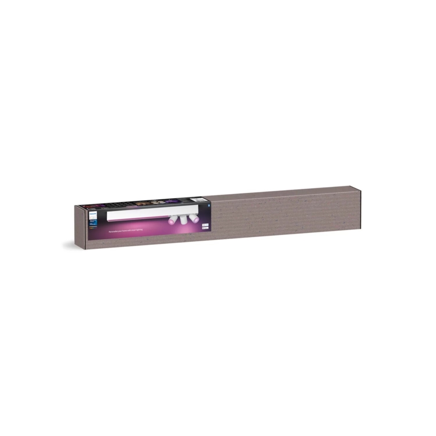 Philips - LED RGBW dimmbares Einbauleuchte Hue CENTRIS 3xGU10/4,2W/230V + LED/11W 2000-6500K