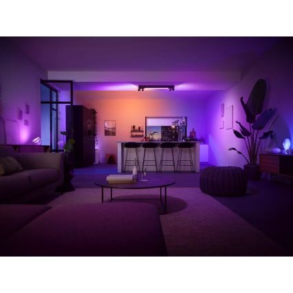 Philips - LED RGBW dimmbares Einbauleuchte Hue CENTRIS 4xGU10/4,2W/230V + LED/11W 2000-6500K