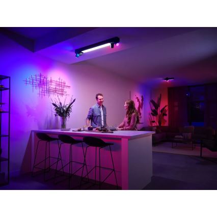 Philips - LED RGBW dimmbares Einbauleuchte Hue CENTRIS 4xGU10/4,2W/230V + LED/11W 2000-6500K