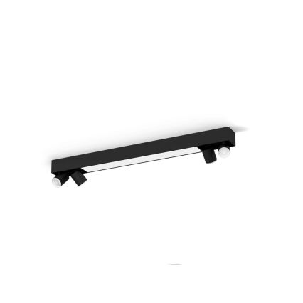 Philips - LED RGBW dimmbares Einbauleuchte Hue CENTRIS 4xGU10/4,2W/230V + LED/11W 2000-6500K