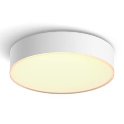 Philips - LED dimmbare Deckenleuchte Hue LED/9,6W/230V 2200–6500K Ø 261 mm Weiß + Fernbedienung