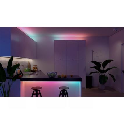Philips - dimmbarer LED-RGBW-Streifen Hue ESSENTIAL White And Color Ambiance 5m LED/19W/230V 2200-6500K