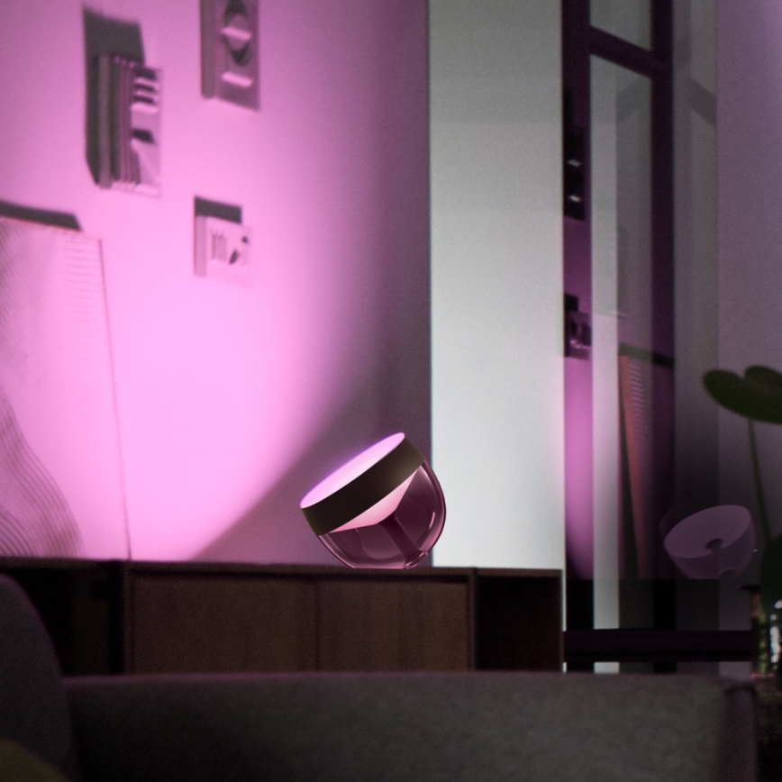 Philips - LED RGB dimmbare Tischlampe Hue IRIS LED/8,2W/230V 2000-6500K schwarz