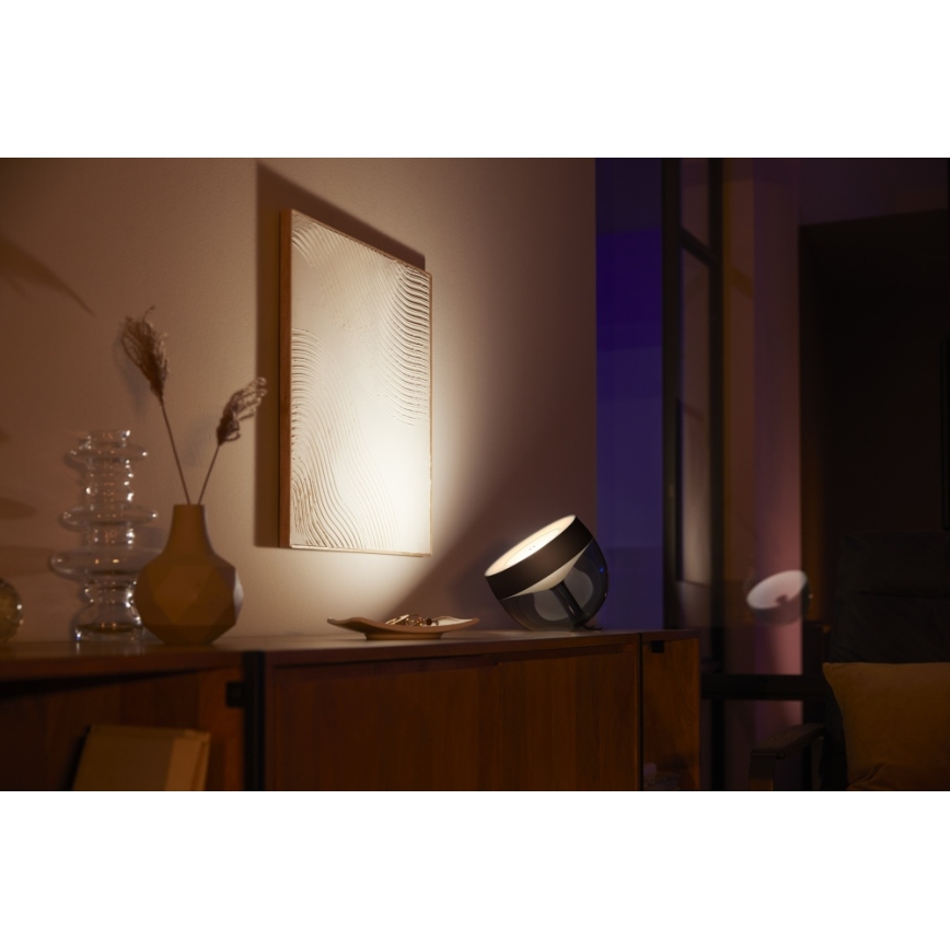 Philips - LED RGB dimmbare Tischlampe Hue IRIS LED/8,2W/230V 2000-6500K schwarz