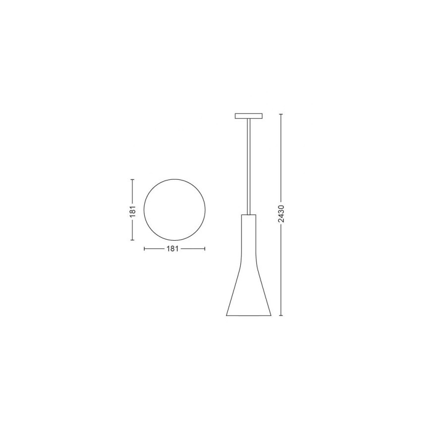 Philips - LED dimmbare Pendelleuchte an Kabel Hue EXPLORE 1xE27/6W/230V 2200-6500K + Fernbedienung