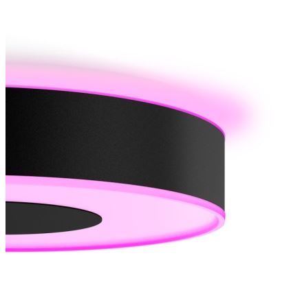 Philips - LED RGB dimmbares Deckenleuchte Hue INFUSE LED/33,5W/230V 2000-6500K Ø 381 mm schwarz