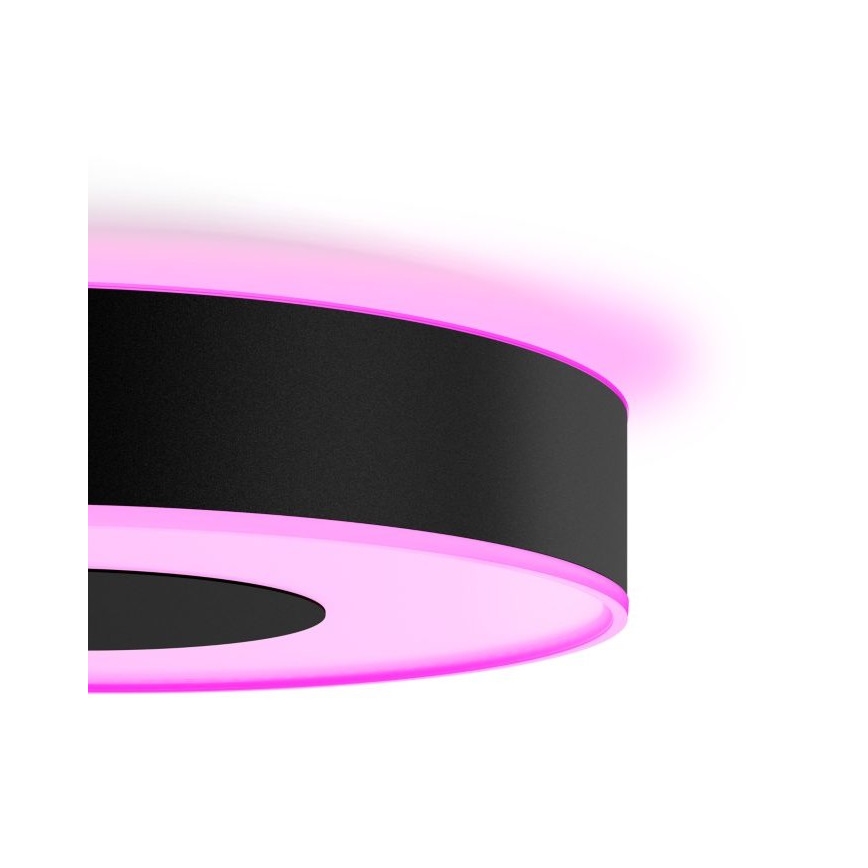 Philips - LED RGB dimmbares Deckenleuchte Hue INFUSE LED/33,5W/230V 2000-6500K Ø 381 mm schwarz