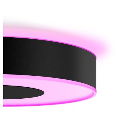 Philips - LED RGB dimmbare Deckenleuchte Hue INFUSE LED/52,5W/230V 2000-6500K Ø 425 mm schwarz