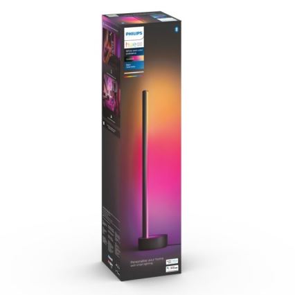 Philips - LED RGB dimmbare Tischlampe Hue SIGNE LED/12W/230V 2000-6500K schwarz