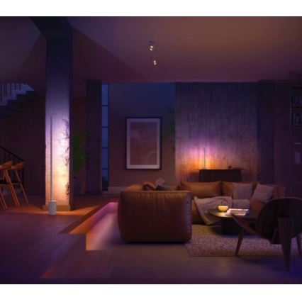 Philips - LED RGB dimmbare Tischlampe Hue SIGNE LED/12W/230V 2000-6500K Weiß