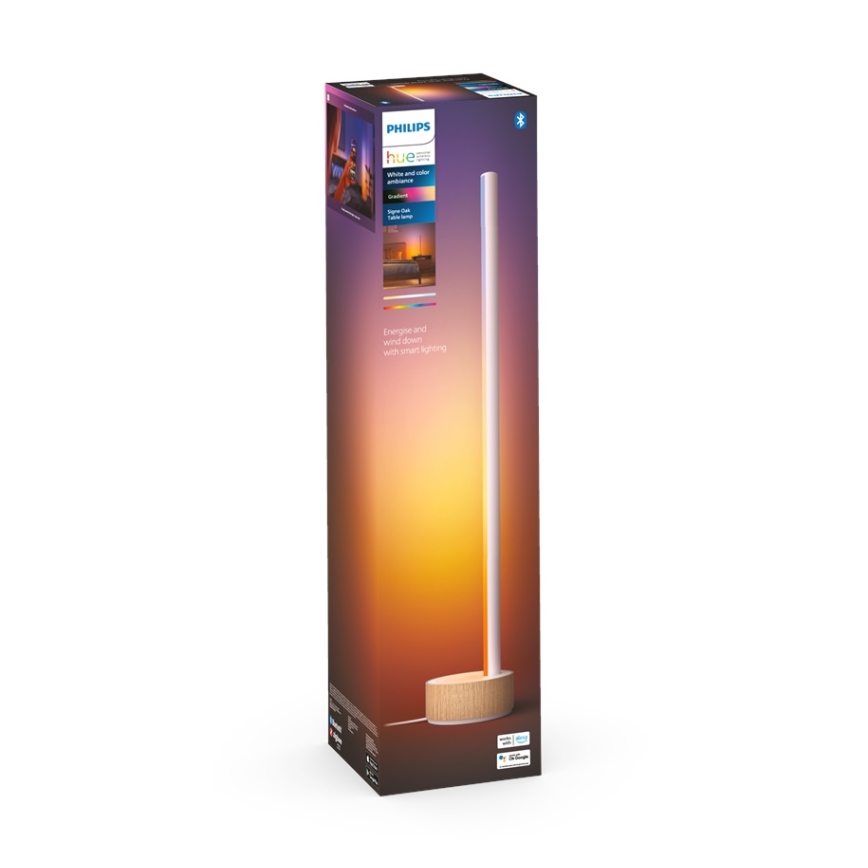 Philips - LED RGBW dimmbare Tischlampe Hue SIGNE LED/11,8W/230V 2000-6500K