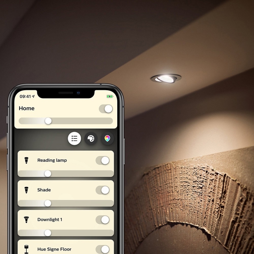 Starter-Set Philips Hue WHITE AND COLOR AMBIANCE 2xE27/9W/230V 2000–6500K + Hue Bridge