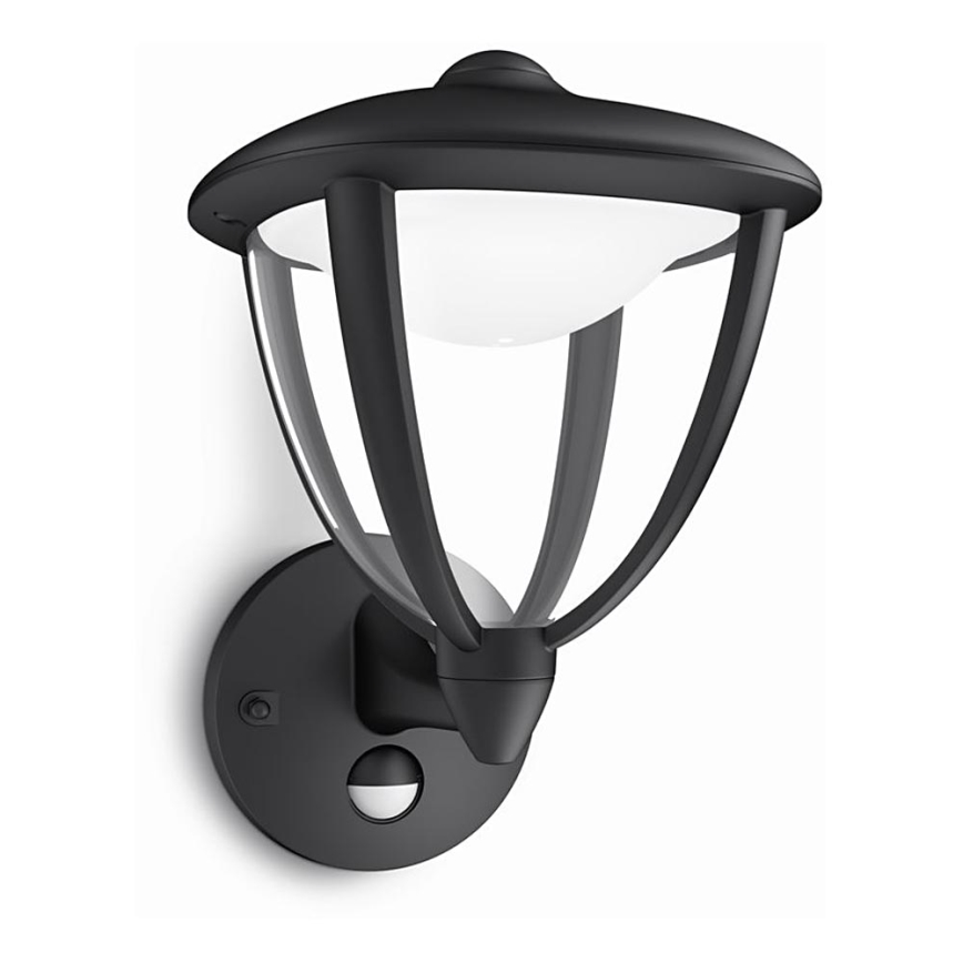 Philips 15479/30/16 LED Außenbeleuchtung ROBIN mit Bewegungssensor