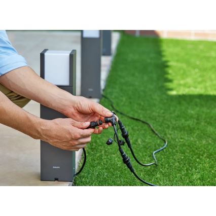 Philips - LED-Außenleuchte LED/6W/12V 4000K 2700K IP44