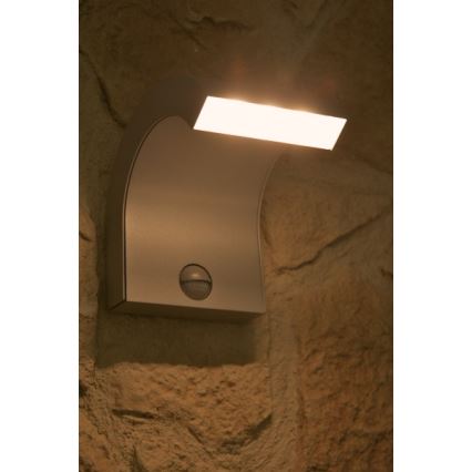 Philips 16356/87/16 - Wandleuchte mit Sensor MYGARDEN RIVERBANK 3xLED/1W