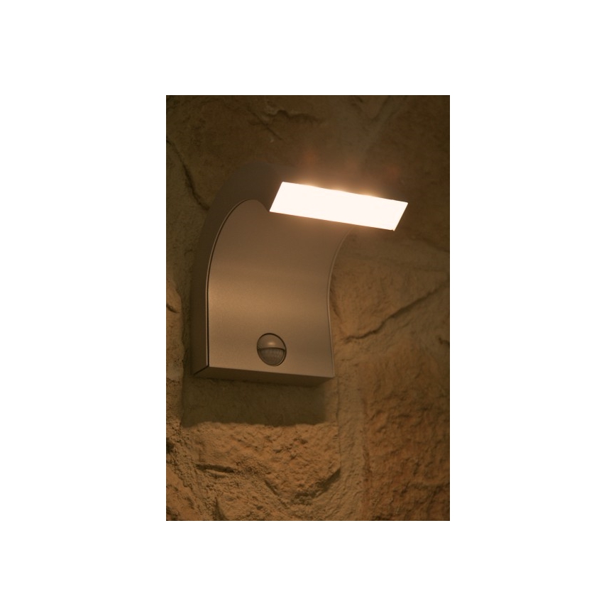 Philips 16356/87/16 - Wandleuchte mit Sensor MYGARDEN RIVERBANK 3xLED/1W