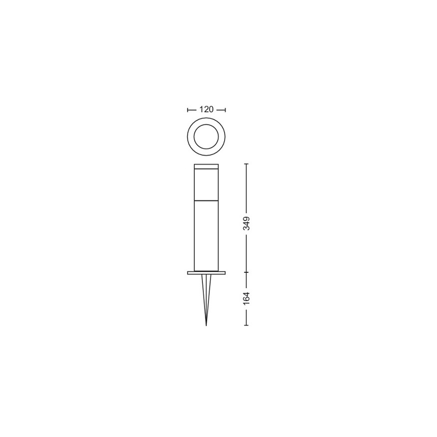 Philips - LED Außenleuchte GARDENLINK LED/24W/230V 2700K IP44