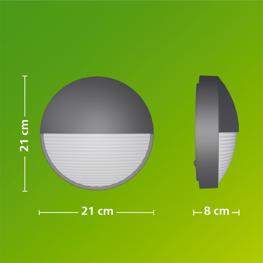Philips - LED-Außenwandleuchte CAPRICORN LED/4,3W/230V IP44