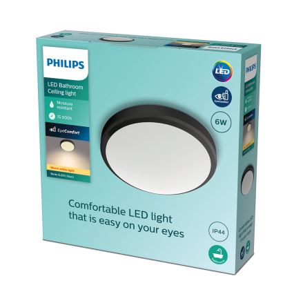 Philips - LED-Badezimmerdeckenleuchte DORIS LED/6W/230V IP44