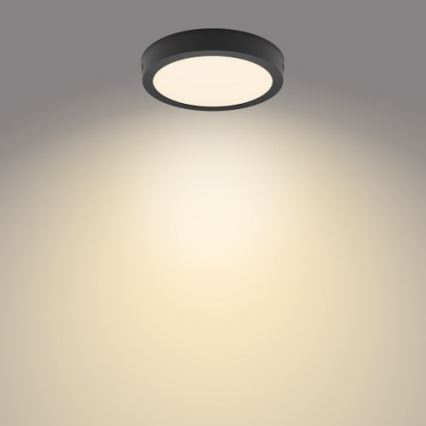 Philips - LED-Deckenleuchte LED/12W/230V 2700K schwarz