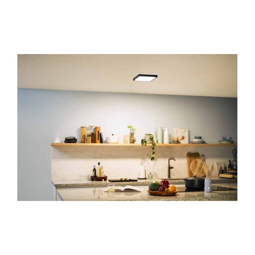 Philips - LED-Deckenleuchte LED/12W/230V 2700K schwarz