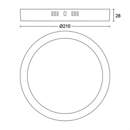 Philips - LED-Deckenleuchte LED/12W/230V 4000K weiß