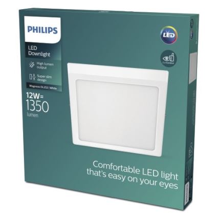 Philips - LED-Deckenleuchte LED/12W/230V 4000K weiß