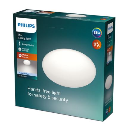 Philips - LED Deckenleuchte mit Sensor LED/12W/230V 4000K
