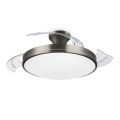 Philips - LED-Deckenleuchte mit Ventilator BLISS LED/35W/230V 5500/4000/2700K Nickel + Fernbedienung