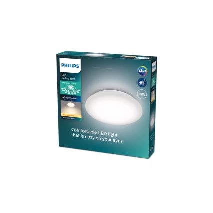 Philips - LED-Deckenleuchte MOIRE LED/10W/230V 2700K Ø 24 cm