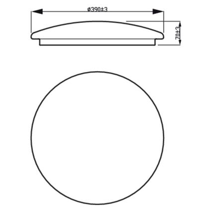 Philips - LED-Deckenleuchte LED/20W/230V 4000K