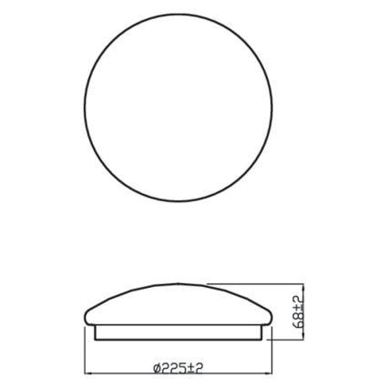 Philips - LED-Deckenleuchte MOIRE LED/6W/230V