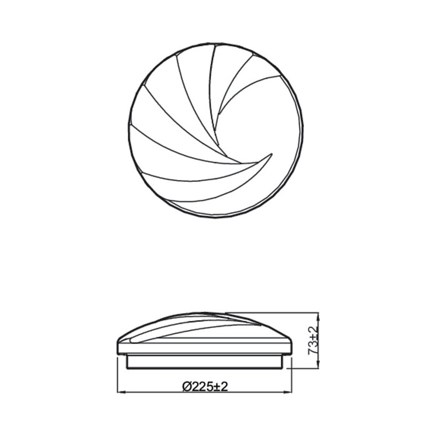 Philips - LED-Deckenleuchte SHORE LED/6W/230V