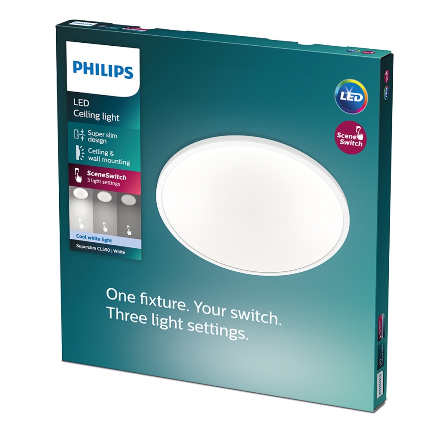 Philips - Dimmbare LED-Deckenleuchte LED/18W/230V 4000K