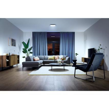 Philips - dimmbare LED-Deckenleuchte Hue AURELLE LED/19W/230V 2200-6500K 30x30 cm weiß