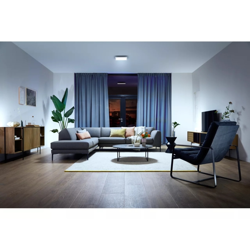 Philips - dimmbare LED-Deckenleuchte Hue AURELLE LED/19W/230V 2200-6500K 30x30 cm weiß