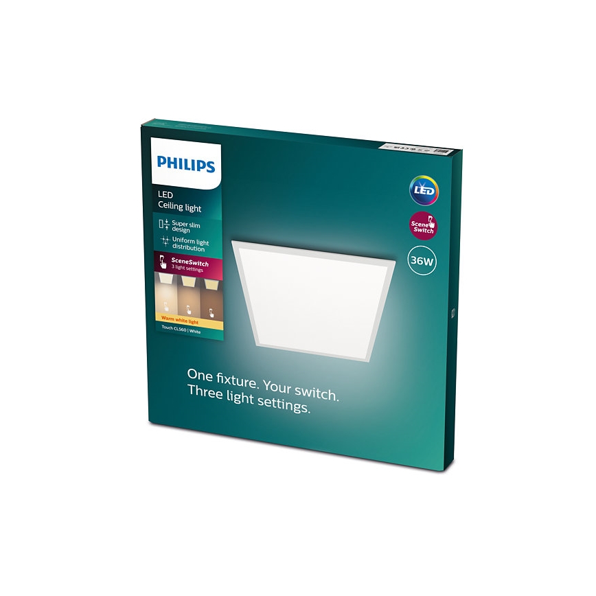 Philips - LED dimmbare Deckenleuchte SCENE SWITCH LED/36W/230V 2700K